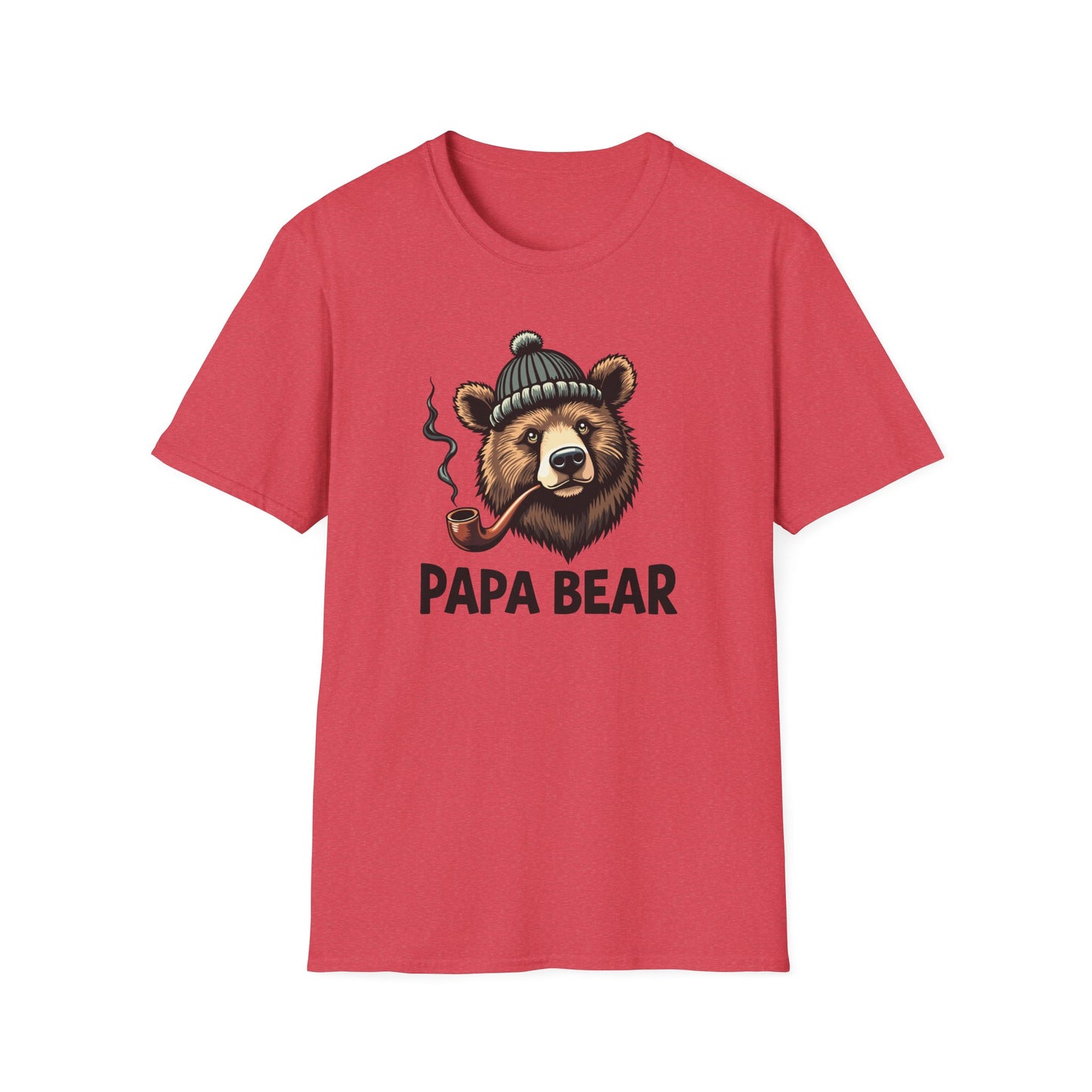 Dad Papa Bear Pipe T-Shirt