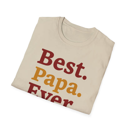 Dad Best Papa T-Shirt