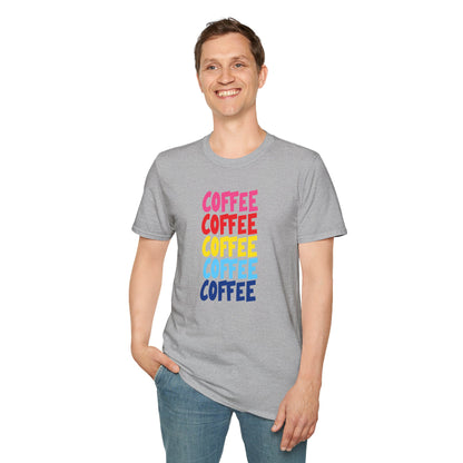 Everyone Coffee Stacked T-Shirt