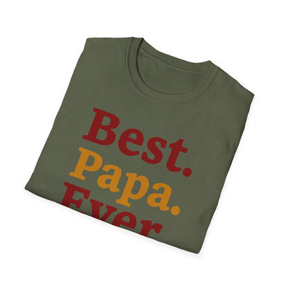 Dad Best Papa T-Shirt