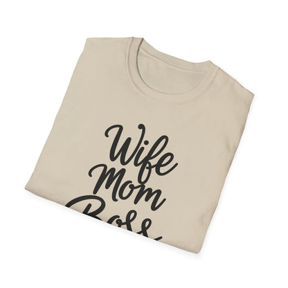 Mom Wife Boss T-Shirt