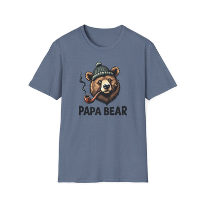 Dad Papa Bear Pipe T-Shirt