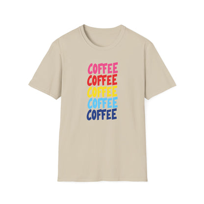 Everyone Coffee Stacked T-Shirt