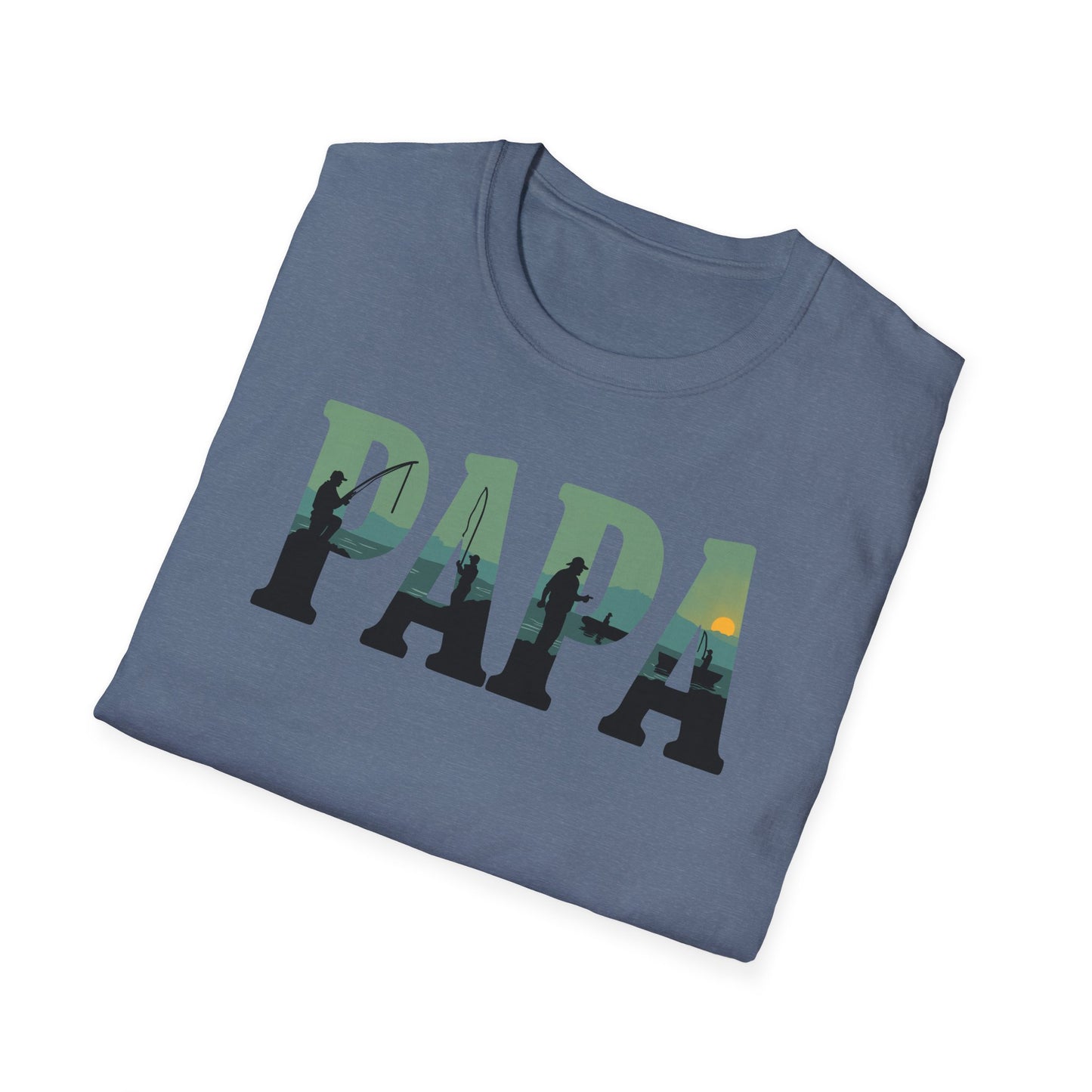 Dad Papa Fish Ver 1 T-Shirt