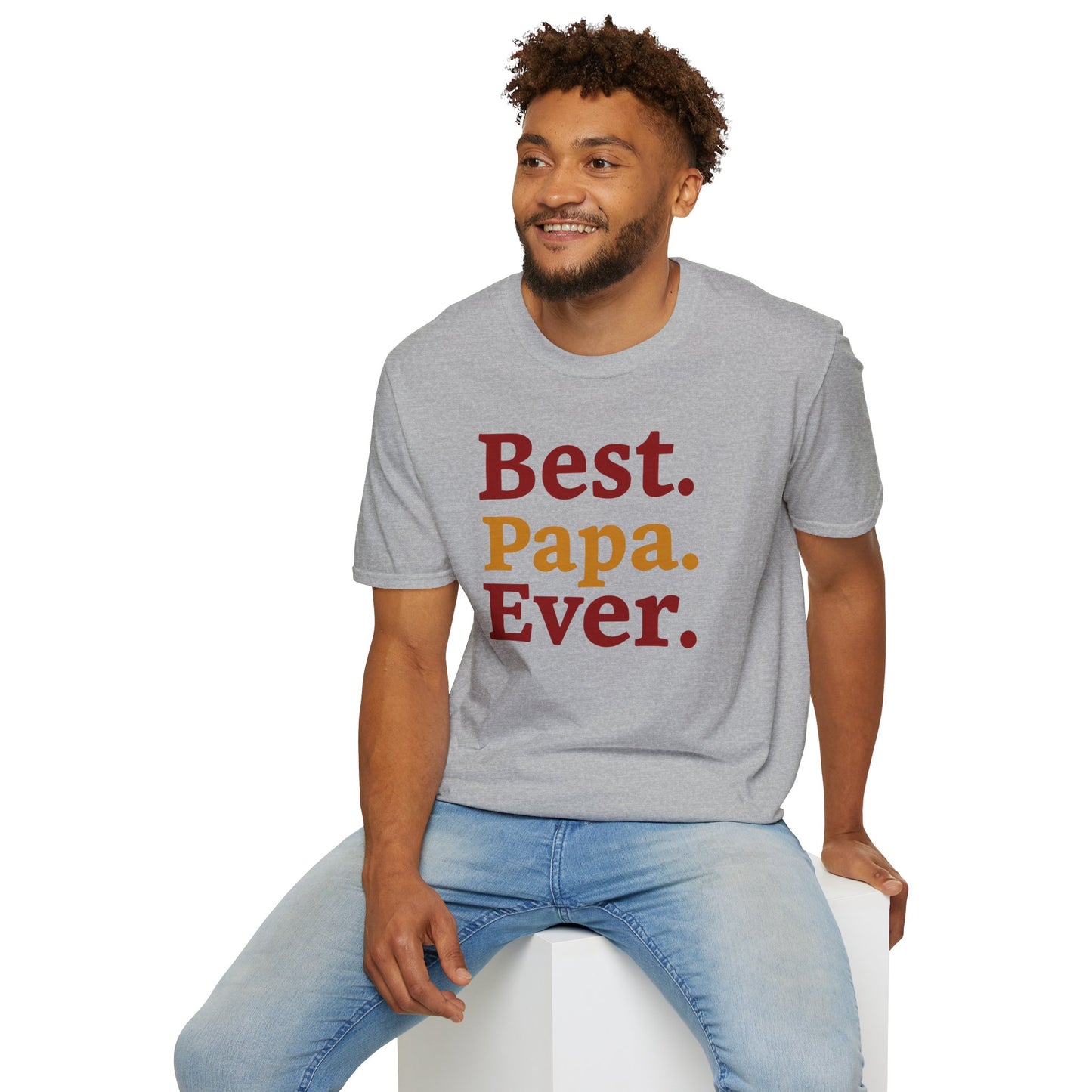 Dad Best Papa T-Shirt