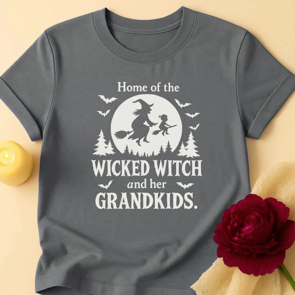 Wicked Witch Grandma Halloween T-Shirt