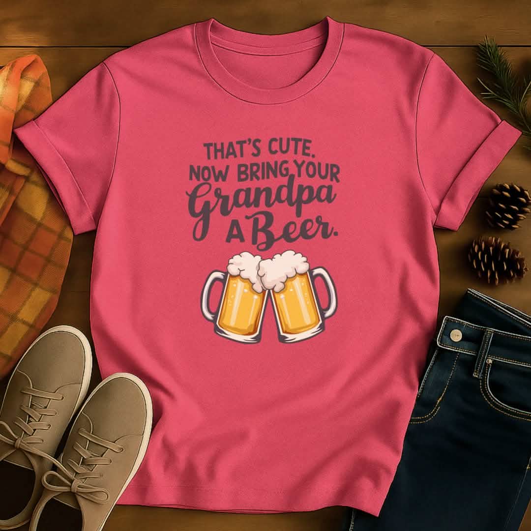 Beer Time Grandpa T-Shirt
