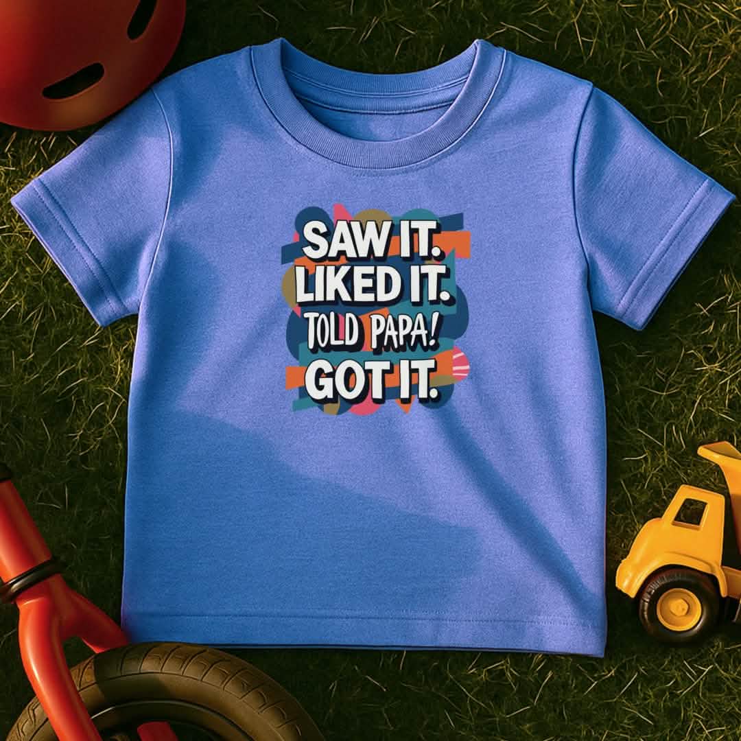 Papa Spoils Toddler T-Shirt