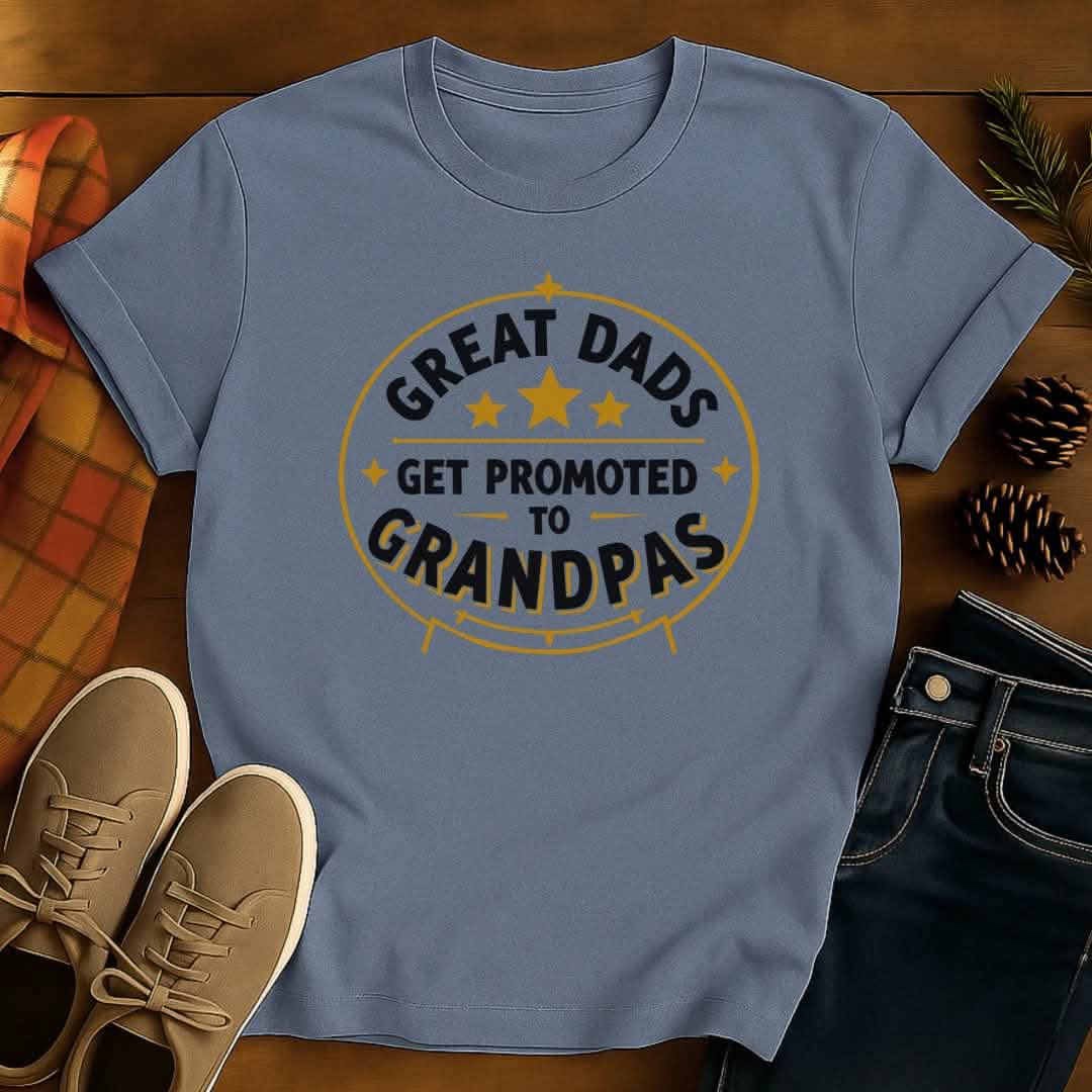 Promoted Grandpa T-Shirt