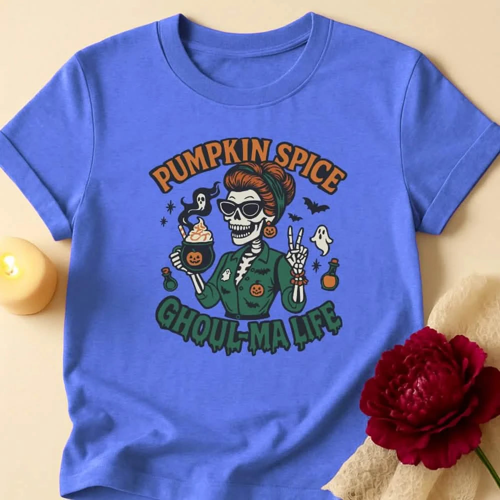 Ghoul Spice Grandma Halloween T-Shirt
