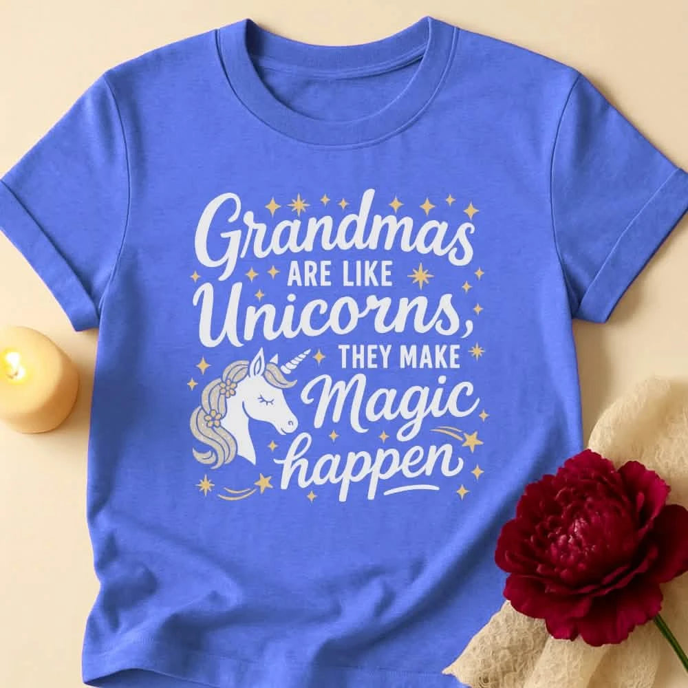 Unicorn Magic Grandma T-Shirt