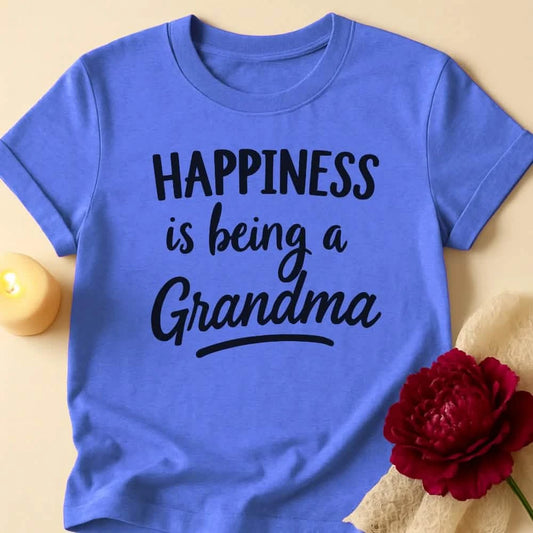 Happiness Vibes Grandma T-Shirt