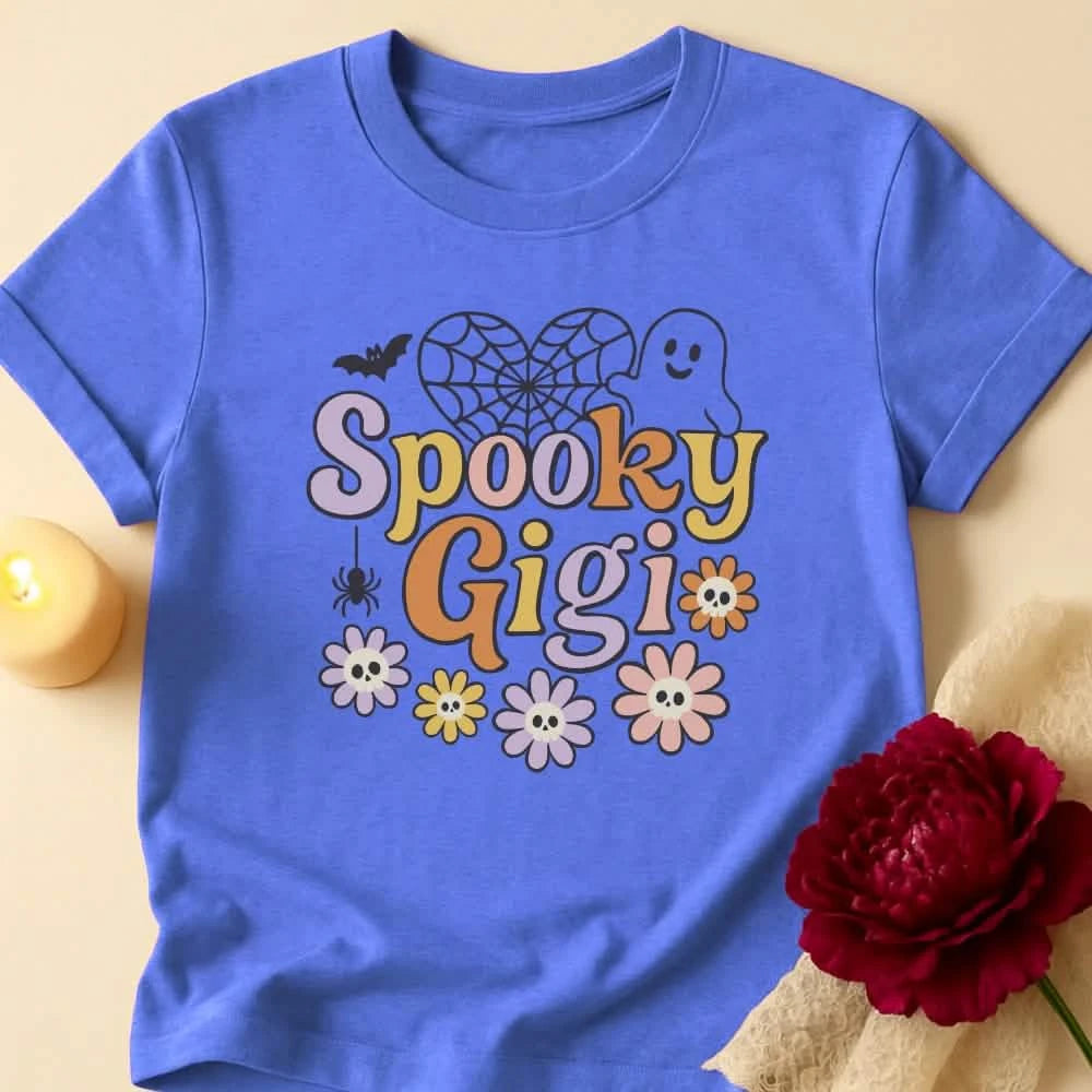Spooky Gigi Grandma Halloween T-Shirt