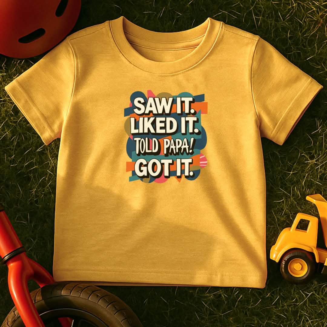Papa Spoils Toddler T-Shirt
