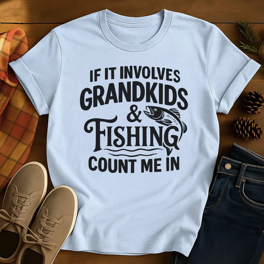 Fishing Crew Grandpa T-Shirt