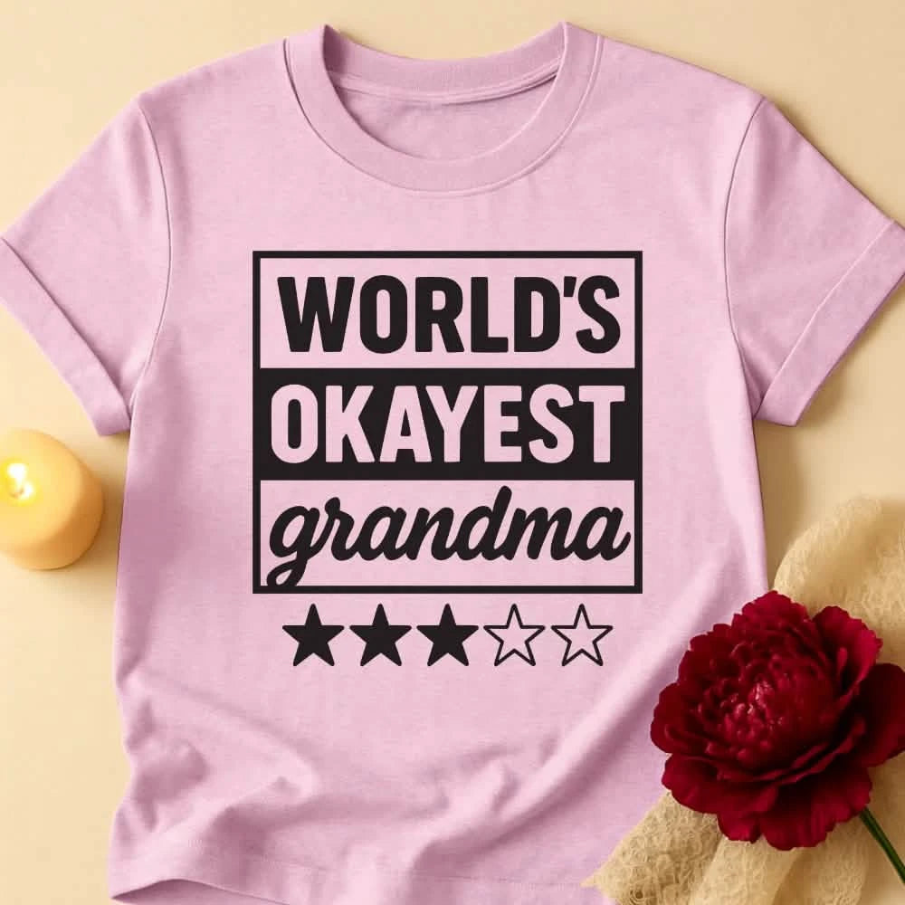 World's Okayest Grandma T-Shirt