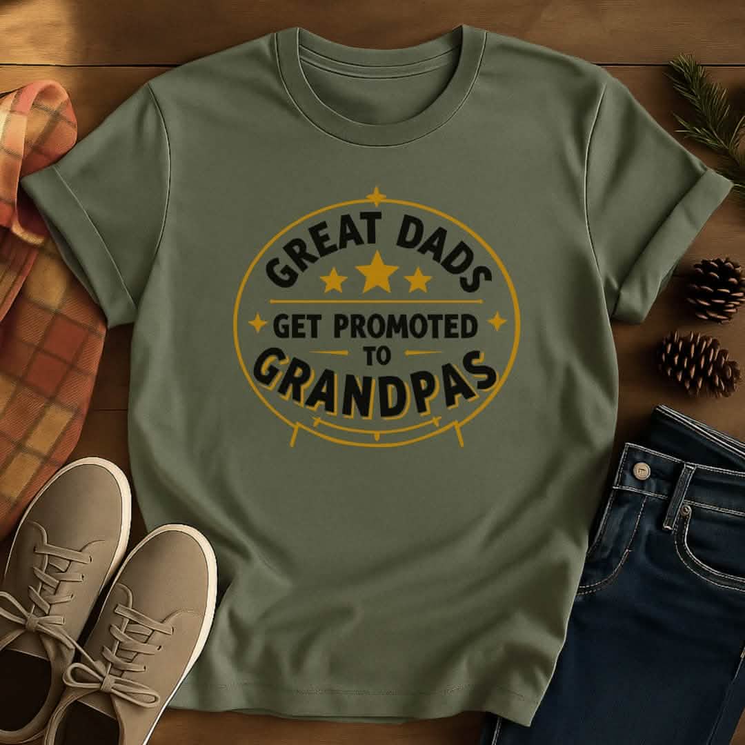 Promoted Grandpa T-Shirt