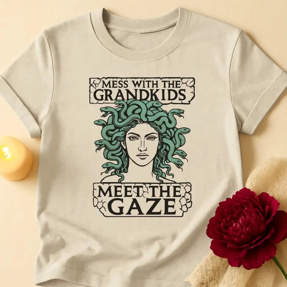 Medusa Gaze Grandma T-Shirt