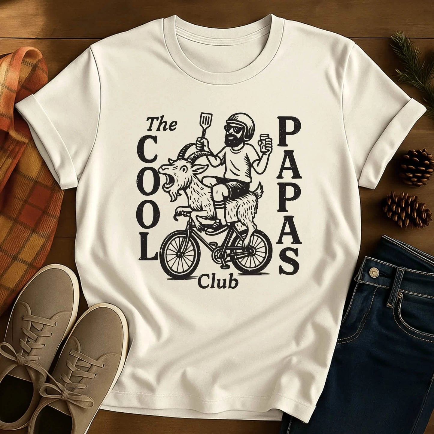 Goat Scream Grandpa T-Shirt