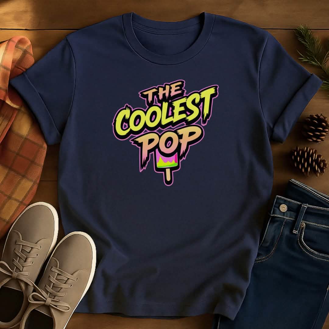 Coolest Pop Grandpa T-Shirt