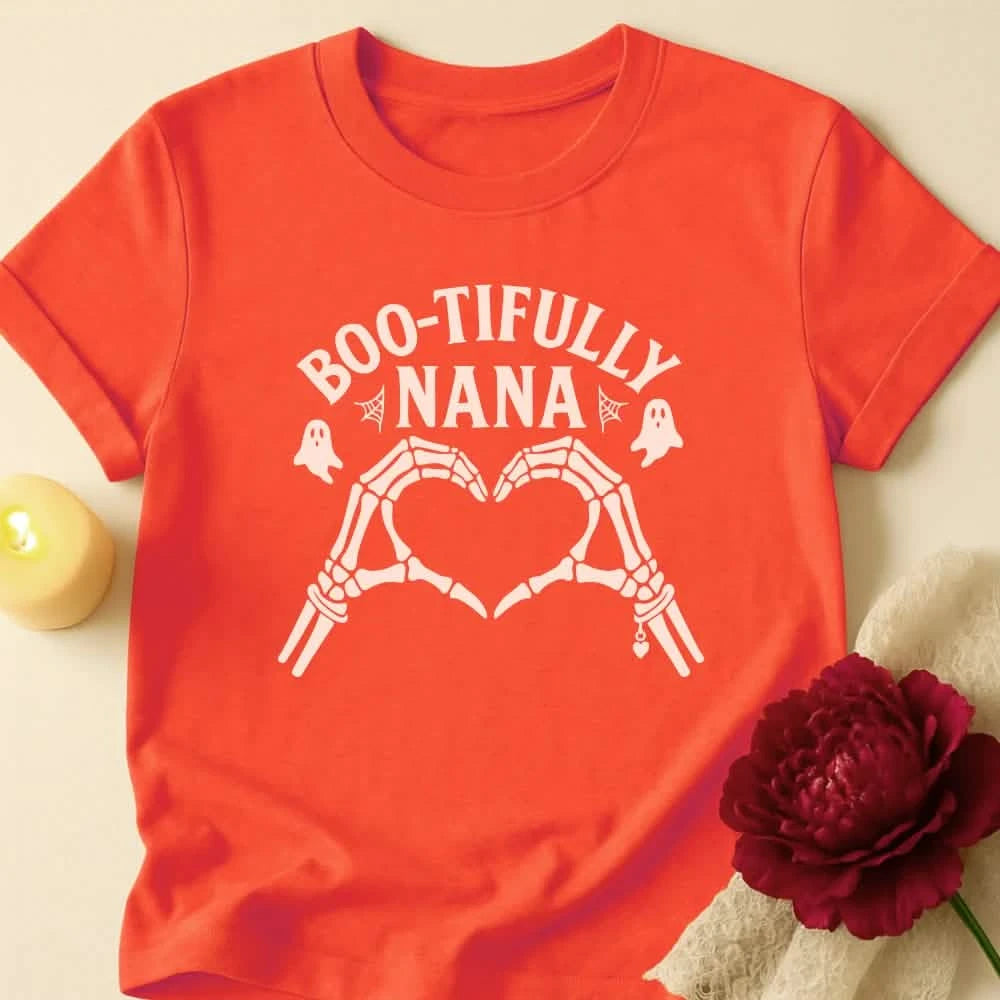 Boo Tifully Grandma Halloween T-Shirt