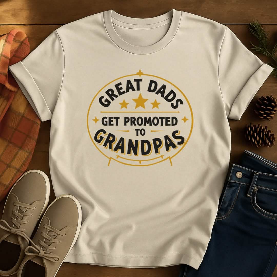 Promoted Grandpa T-Shirt