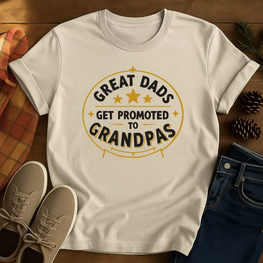 Promoted Grandpa T-Shirt