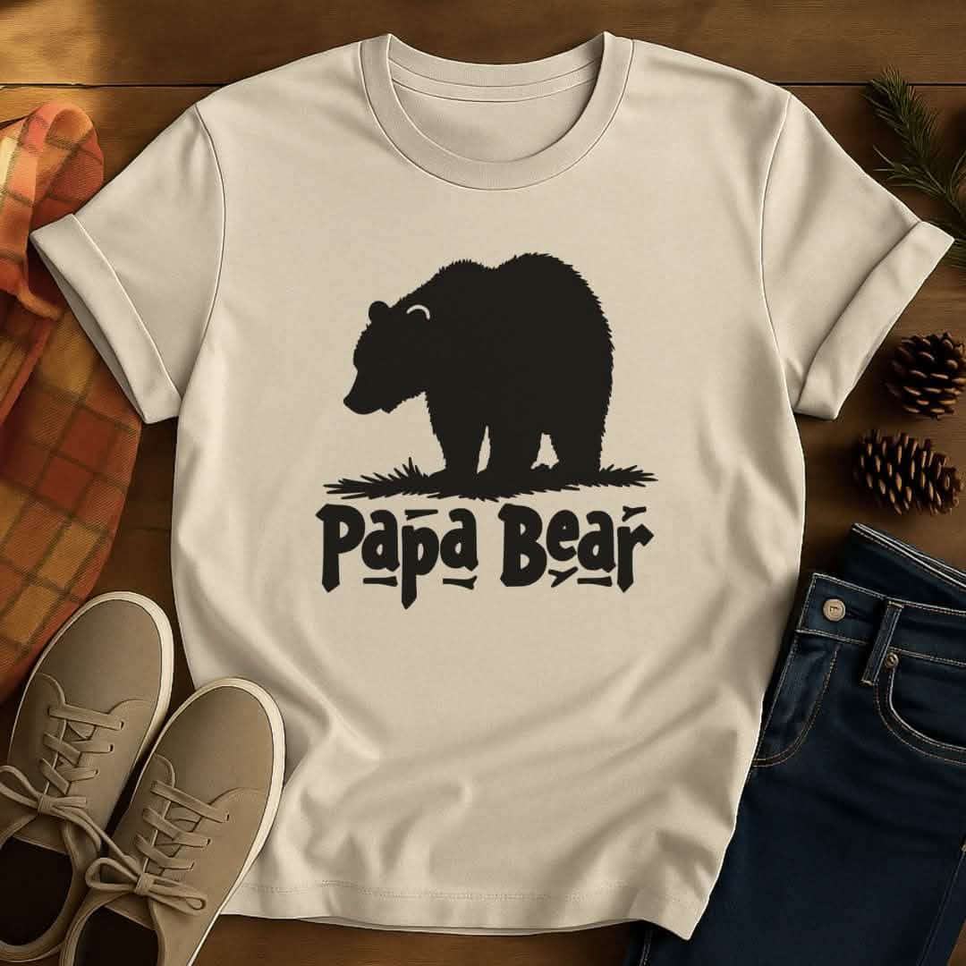 Papa Bear Grandpa T-Shirt