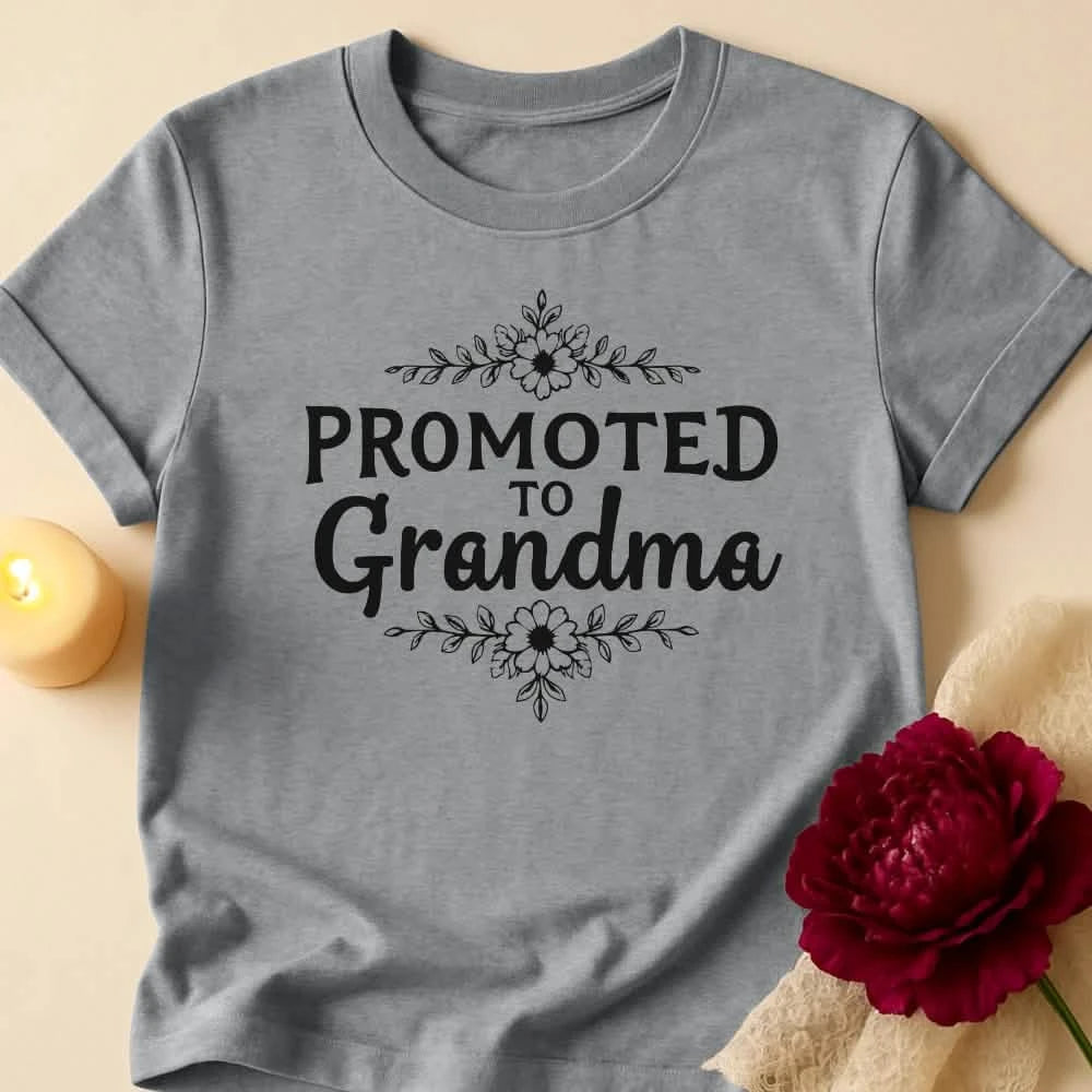 Promoted To Grandma T-Shirt