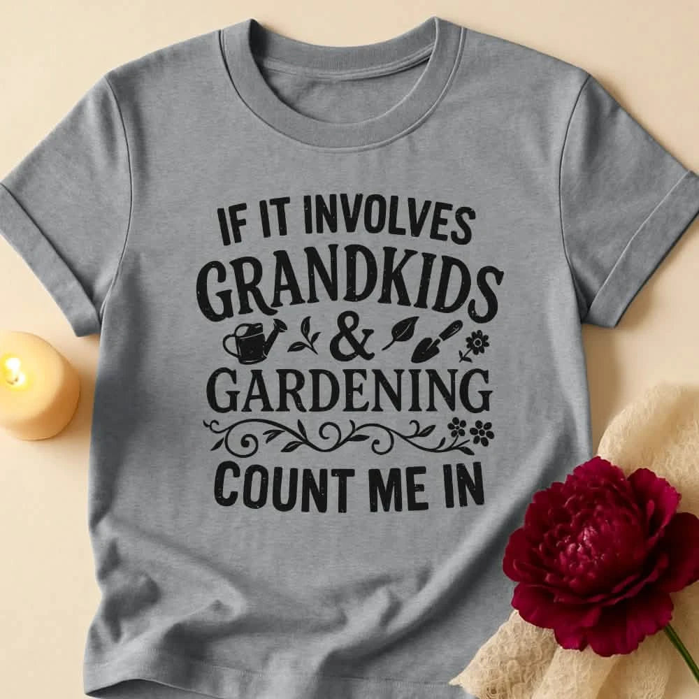 Planting Joy Grandma T-Shirt