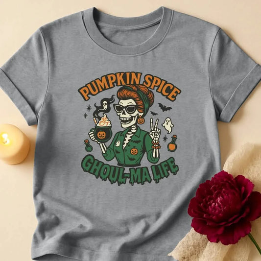 Ghoul Spice Grandma Halloween T-Shirt