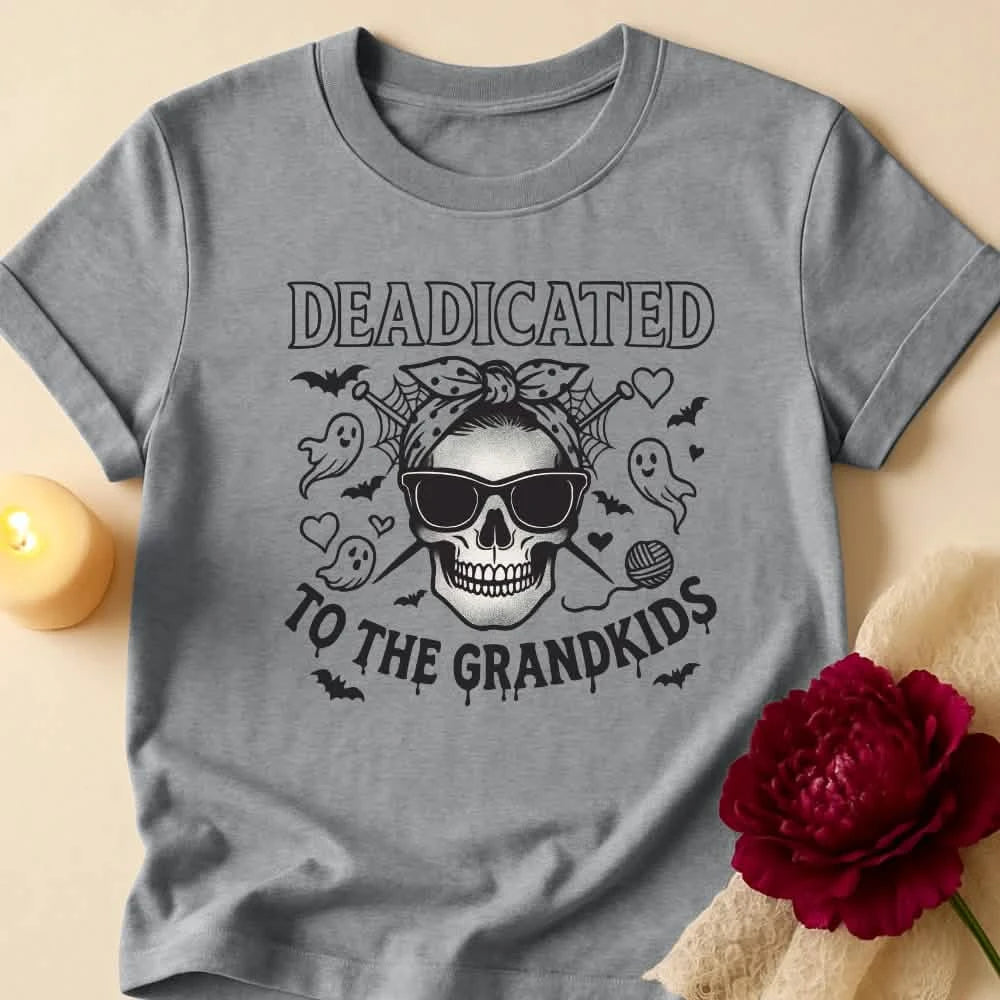 Deadicated Grandma Halloween T-Shirt