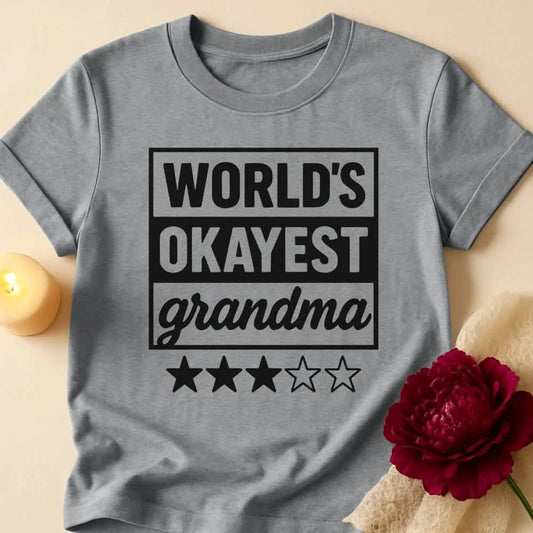 World's Okayest Grandma T-Shirt
