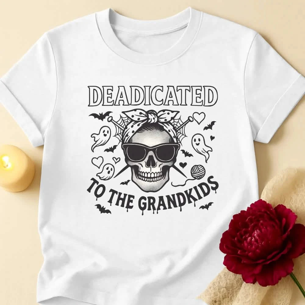 Deadicated Grandma Halloween T-Shirt