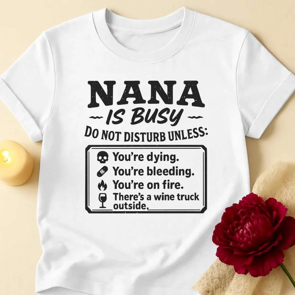 Emergency Only Grandma T-Shirt