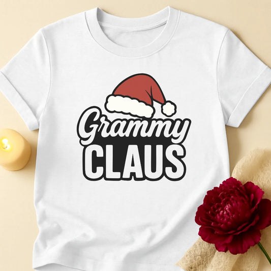 Grammy Claus Grandma Christmas T-Shirt