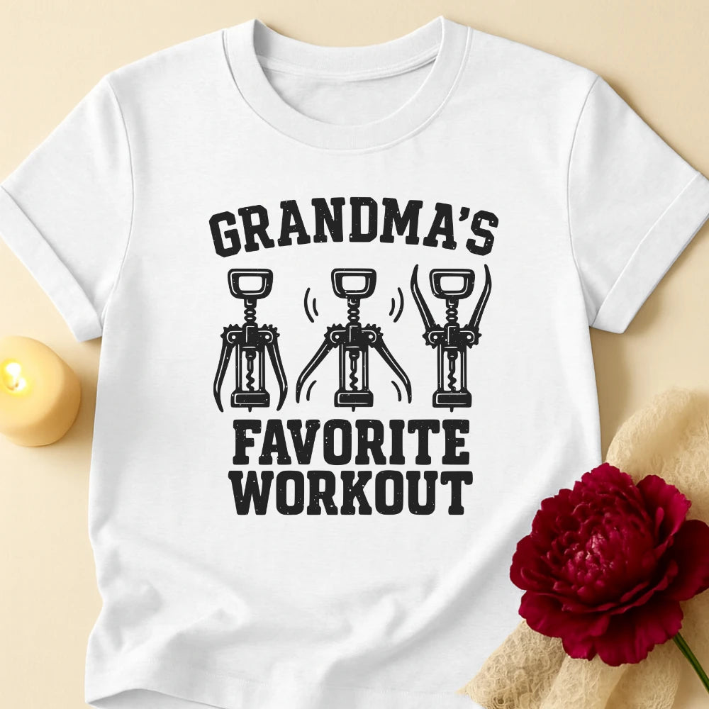 Wing Corkscrew Grandma T-Shirt