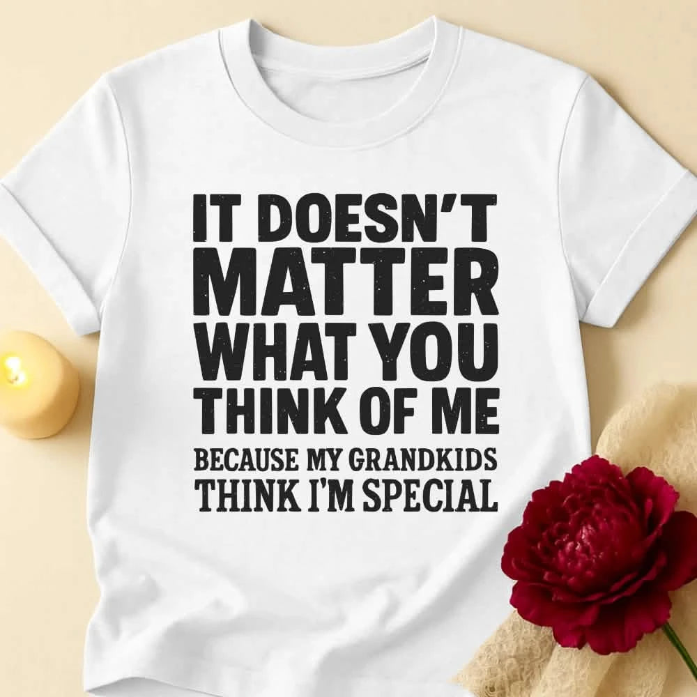 Grandkids Opinion Grandma T-Shirt