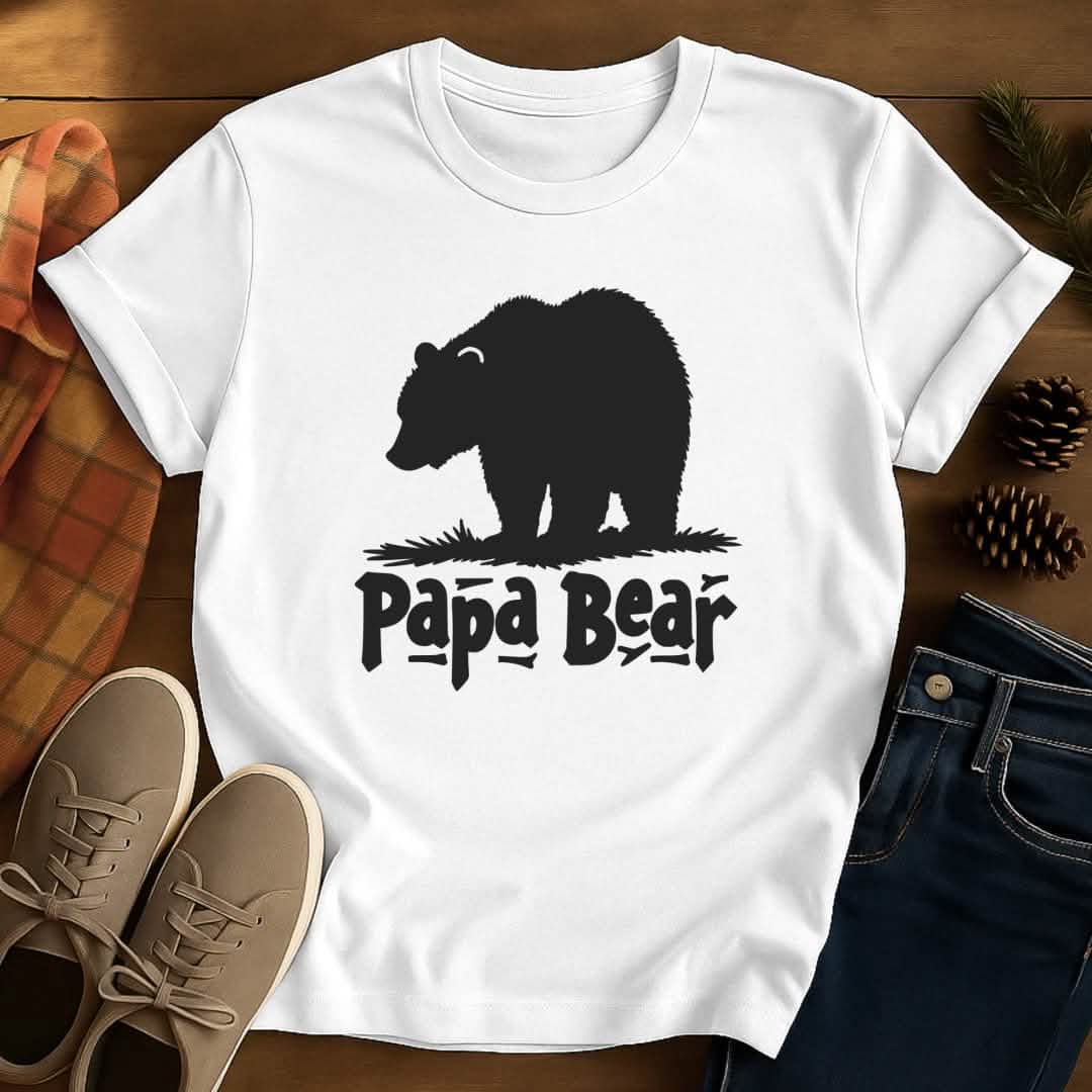Papa Bear Grandpa T-Shirt