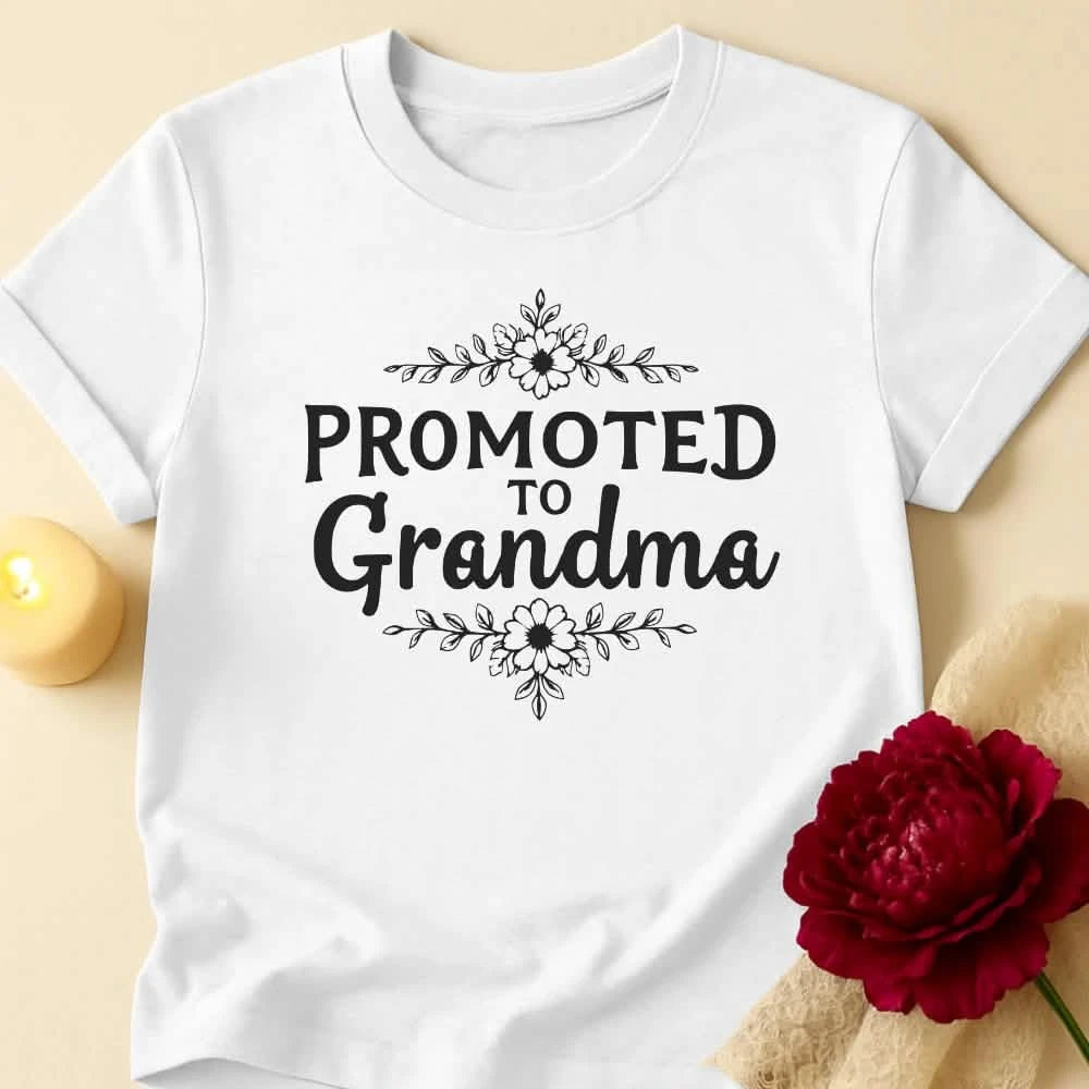 Promoted To Grandma T-Shirt