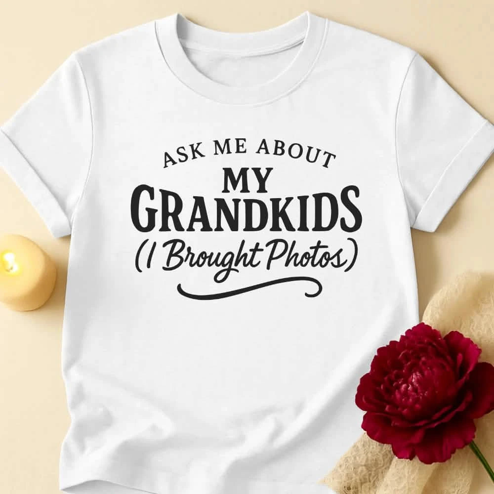 Brought Photos Grandma T-Shirt