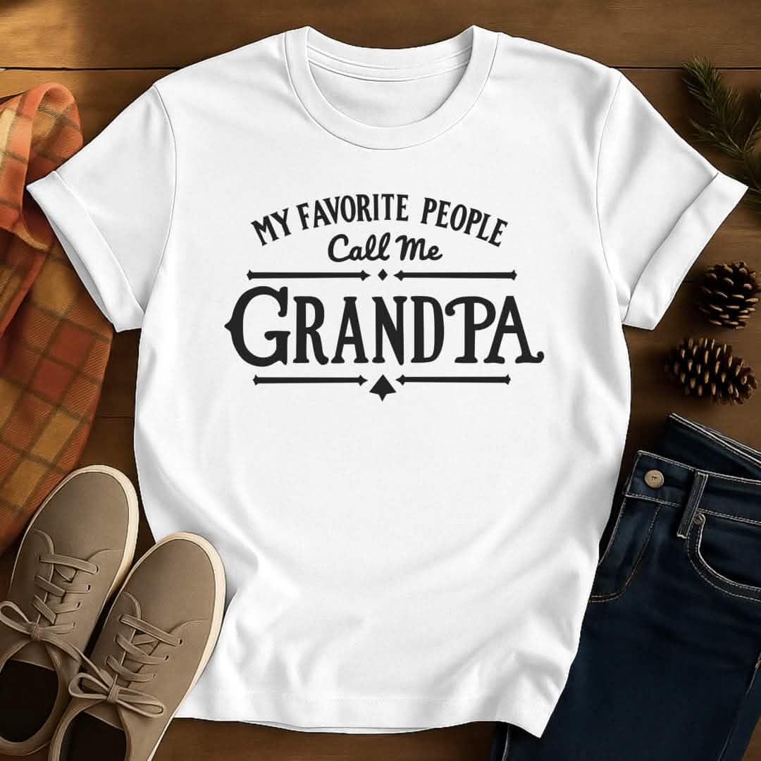 Favorite People Grandpa T-Shirt