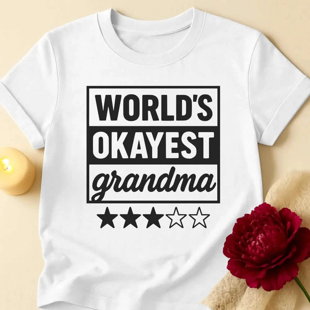 World's Okayest Grandma T-Shirt