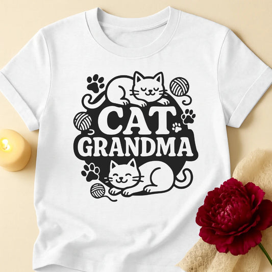 Cat Grandma T-Shirt