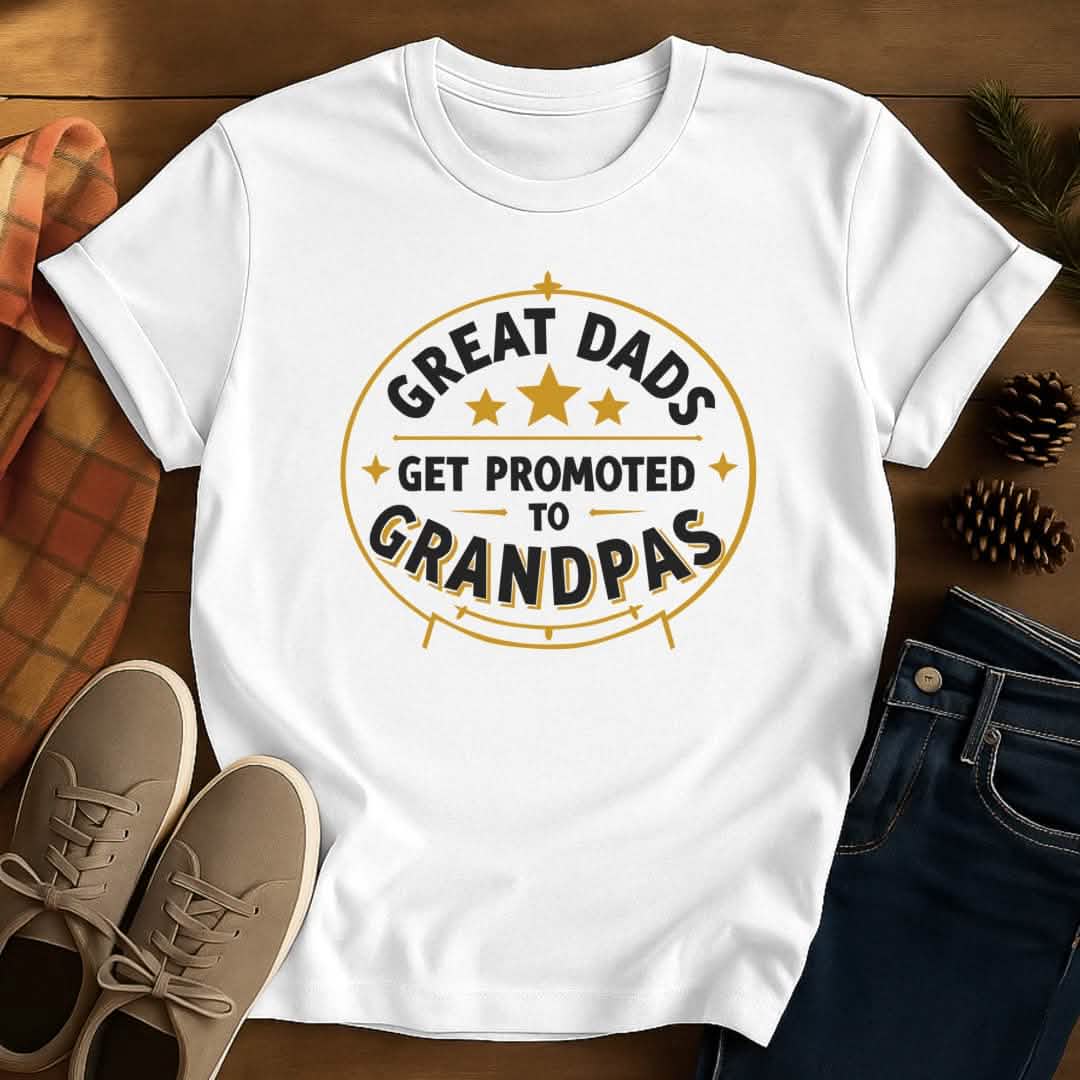 Promoted Grandpa T-Shirt