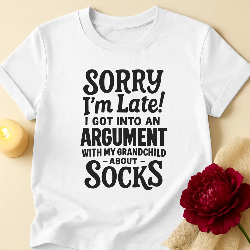 Sock Argument Grandma T-Shirt