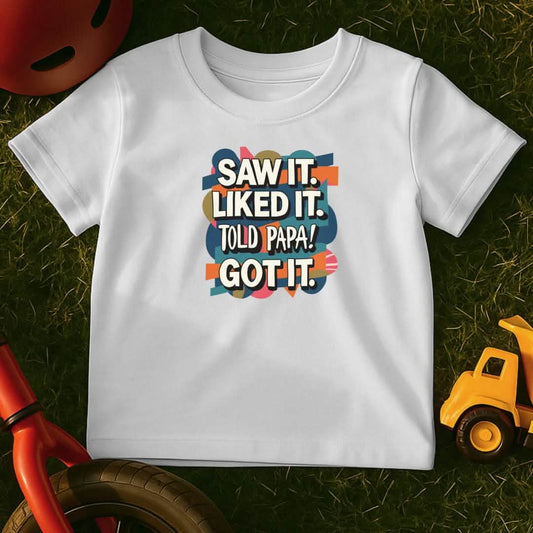 Papa Spoils Toddler T-Shirt