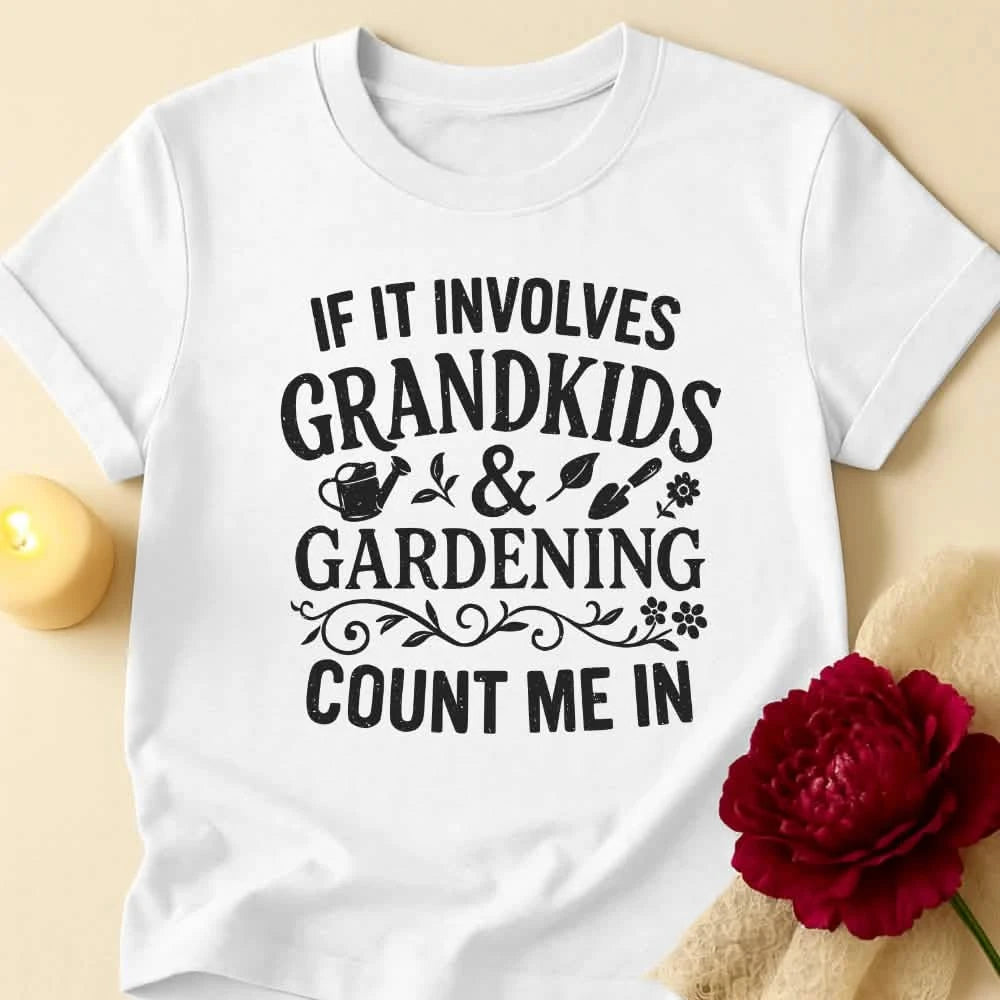 Planting Joy Grandma T-Shirt