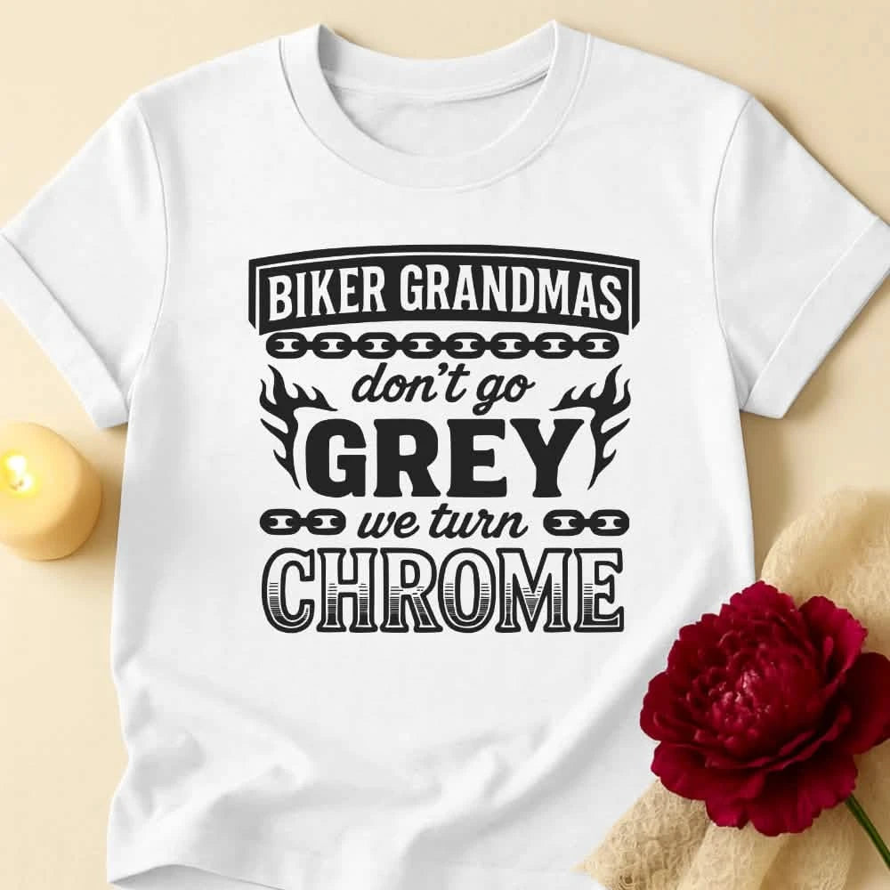 Biker Grandma T-Shirt