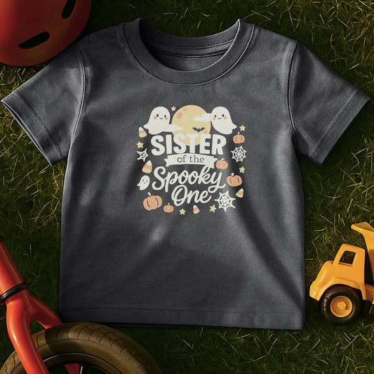 Spooky Sister Toddler Halloween T-Shirt